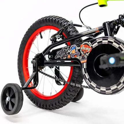 Bicicleta Mercurio Ztx Doble Suspensión Rodada 16 Verde