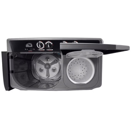 Lavadora LG WP18MAR Carga Superior Doble Tina con Sistema Sin Aspas Roller- Jet 18Kg Gris