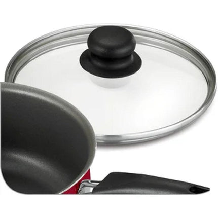 Batería de Cocina Tramontina 80112646 Simple Cooking 9 Pzs Rojo + Horno de Microondas Koblenz MWKM-07IRA 0.7 Pies 1,050 W Plata