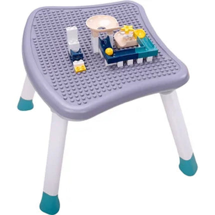 SILLA ALTA GROW WHIT ME 4 EN 1 AZUL GRIS