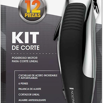 Cortadora de Pelo Remington HC1080A-110F Grooming Kit Negra