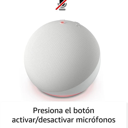 Bocina inteligente con Alexa Blanca B09B94RL1R Echo Dot 5. generacion