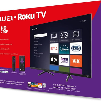Pantalla AIWA AW32B4SMRK 32'' Roku TV HD