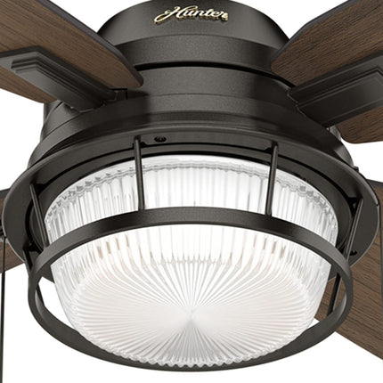 Ventilador de Techo Hunter 59214 con Control Remoto Bronce, 52''