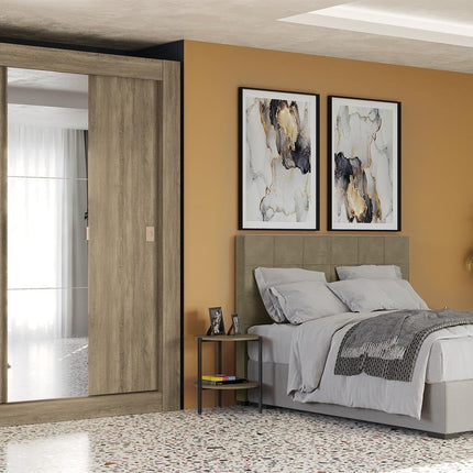 ROPERO KAPPESBERG H563 NO ROP DE 205X170X55 CM COLOR NOGAL