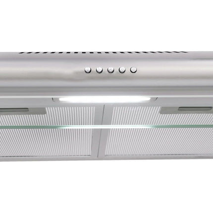 Campana extractora CB-76 empotrable slim de acero inoxidable