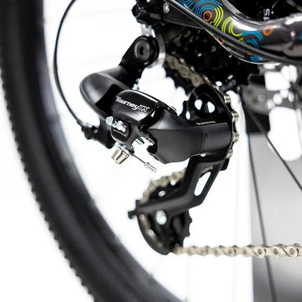 Bicicleta Alubike 24 Sierra 8 Velocidades De Aluminio Gris Oscuro Unitalla