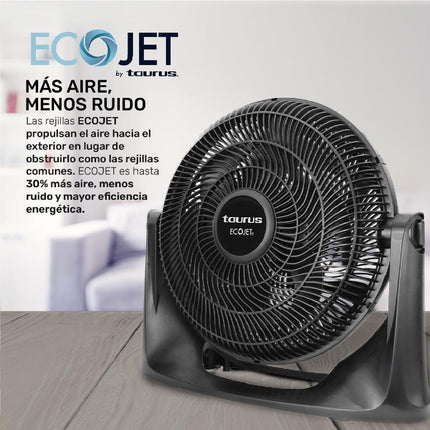 Ventilador Taurus Turbine 14'' Negro