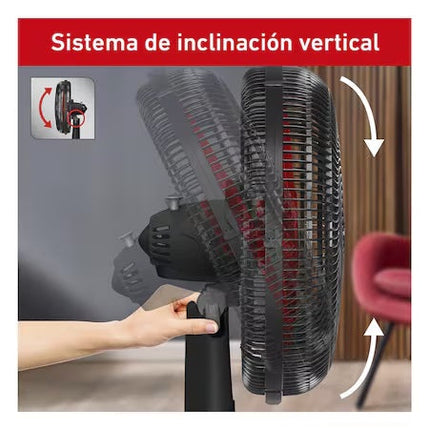 Ventilador T-Fal VE2913X0 Turbo Power 45cm 4 Aspas de 3vel 80W