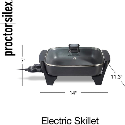 Sarten Eléctrico Proctor Silex 38526PS Negro 1500w