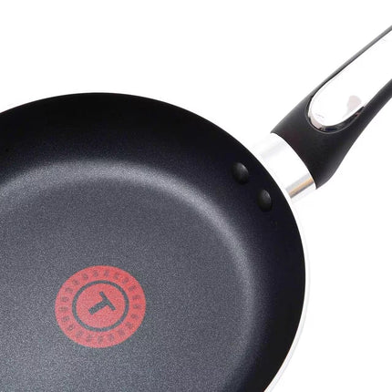 Batería de Cocina T-fal B214SC84 Platinum Red 12 Piezas de Aluminio