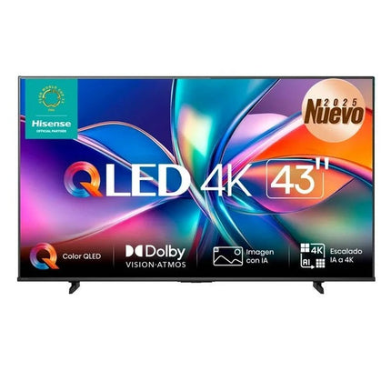 Pantalla Hisense 43QD6QV 43" Vidaa QLED 4K Smart TV