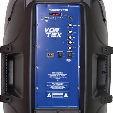 Bafle Fussion OKKU PBS-1004B VORTEX 15 pulgadas Recargable Azul