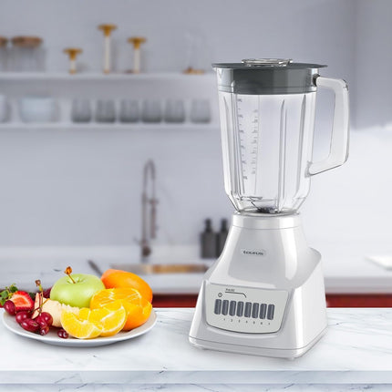 Licuadora Taurus MAGNIFIQUE de vidrio 1.25 L Blanca 700W