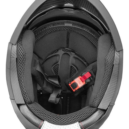 Casco Motociclista Modular Hybrid Hr Sigma Gris Negro L