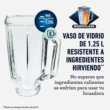 Licuadora Oster BLST4126R 1 Velocidad 700W