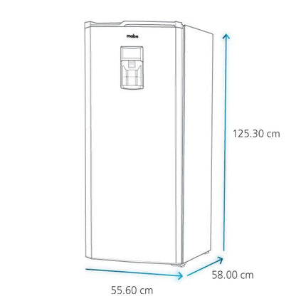 Refrigerador Mabe RMA210PYMRP0 Manual 210 L Black Stainless Steel