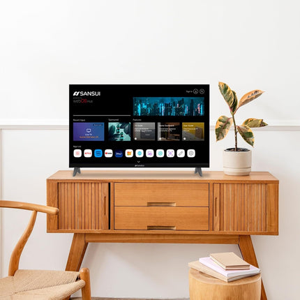 Pantalla SANSUI SMX24VAHW TV 24" HD Smart TV, WiFi Sistema Operativo WebOS Series