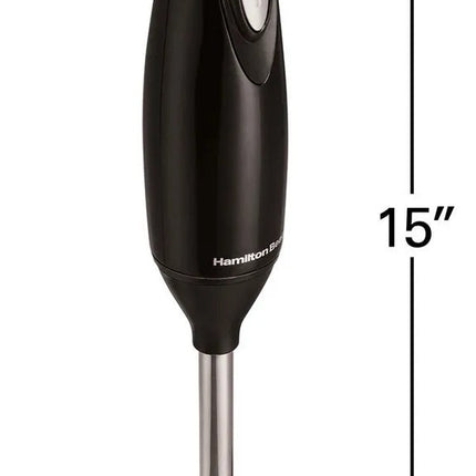 Batidora De Inmersión Hamilton Beach 59768g 2 Velocidades Negro