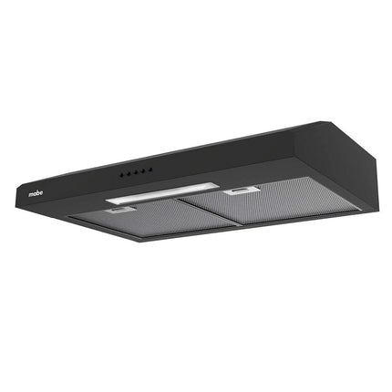 Campana Mabe de Pared 76cm Acero Inoxidable Negro