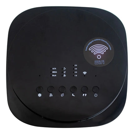 Enfriador De Aire Portátil Dace DAL1B1016GSM Con Wifi deposito de agua 10L