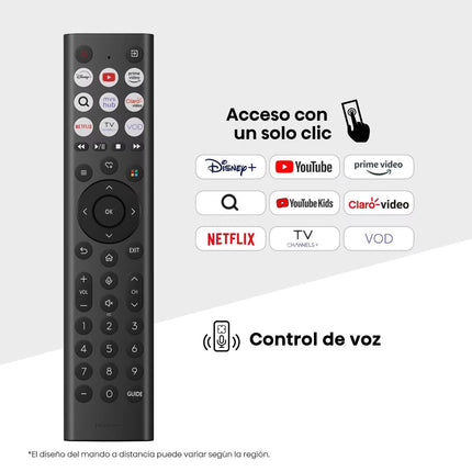 Pantalla Hisense 50A65NV 50'' LED 4K UHD