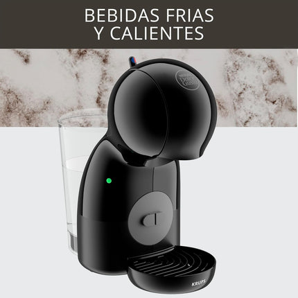 Cafetera T-Fal KP1A0BMX Multibebidas Cápsulas Dolce Gusto Krups Negro