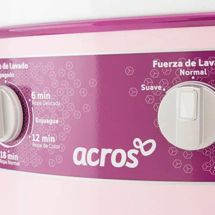 Lavadora Acros Redonda ALF2053ER 20 kg Rosa