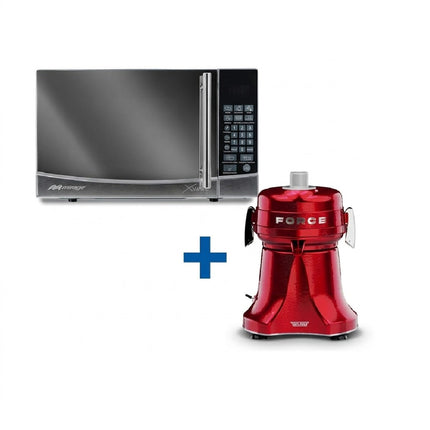 Horno Microondas Mirage Microwave MWD020E 0.7 Espejo + Extractor de Jugos Turmix FORCE CHERRY