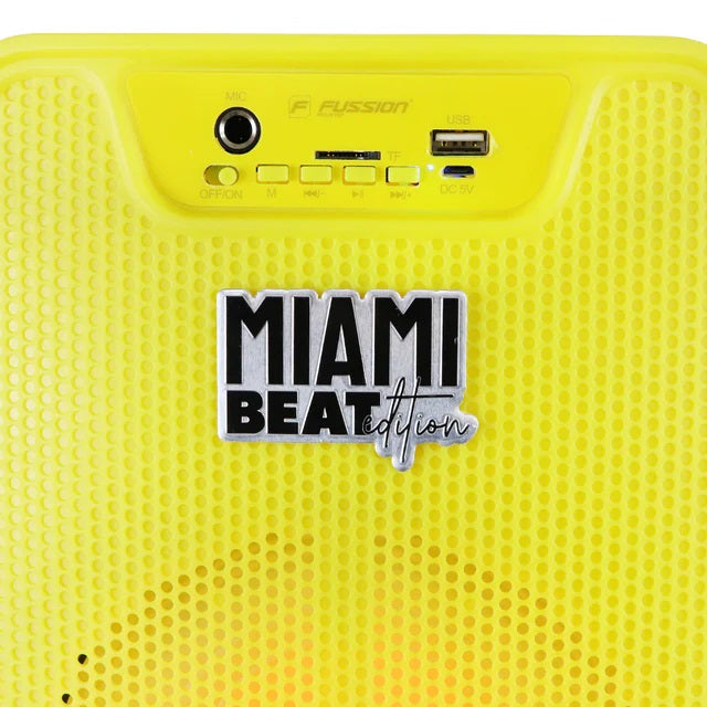 Bafle Fussion PBS-65026YL MIAMI BEAT 6.5" de 10 000w