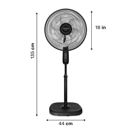 Ventilador Taurus Silent Power 3 Velocidades, 18" Negro