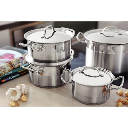 Olla Tramontina 62625280 acero inoxidable 28cm 11.9L Inducción