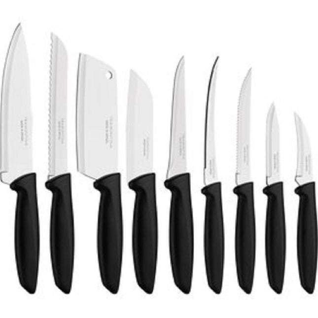 Promocion Juego de Cuchillos Plenus 23498/050 Negro 9 piezas