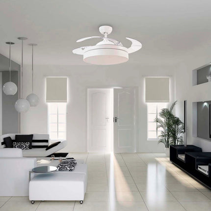 VENTILADOR MASTERFAN VDPICLBL42 42" DE TECHO PIATTO C/LUZ BLANCO