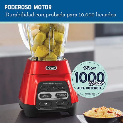 Licuadora Oster® BLSTPYG1310RBG Reversible y vaso Blend-N-Go