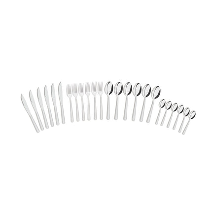 Bateria + Jgo Cubiertos Tramontina 32200267 Primaware 42 Pzs Negra