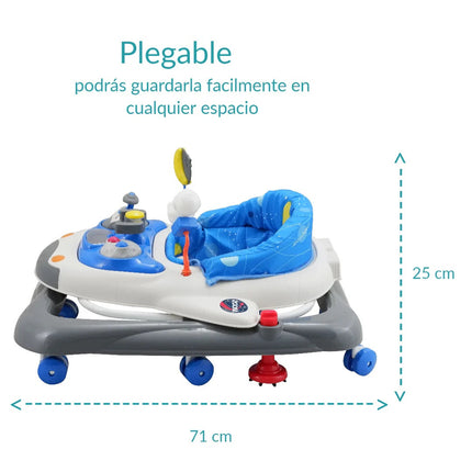Andadera Prinsel 7106 Nave Espacial