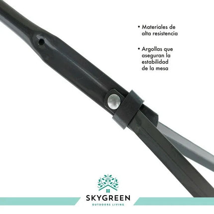 Mesa Plegable Apolo Z122 / DMP 002P 122 X 61 X 74 CM