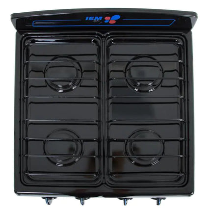 Estufa IEM PIG5101NN0 20" 4 Quemadores de Gas SIN HORNO