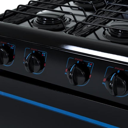 Estufa IEM PIG5101NN0 20" 4 Quemadores de Gas SIN HORNO