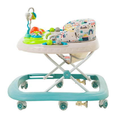 Andadera D Bebe Metropoli 3 Alturas Ajustables Azul
