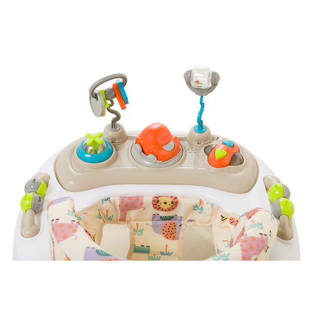 Andadera D Bebe Metropoli 3 Alturas Ajustables Beige