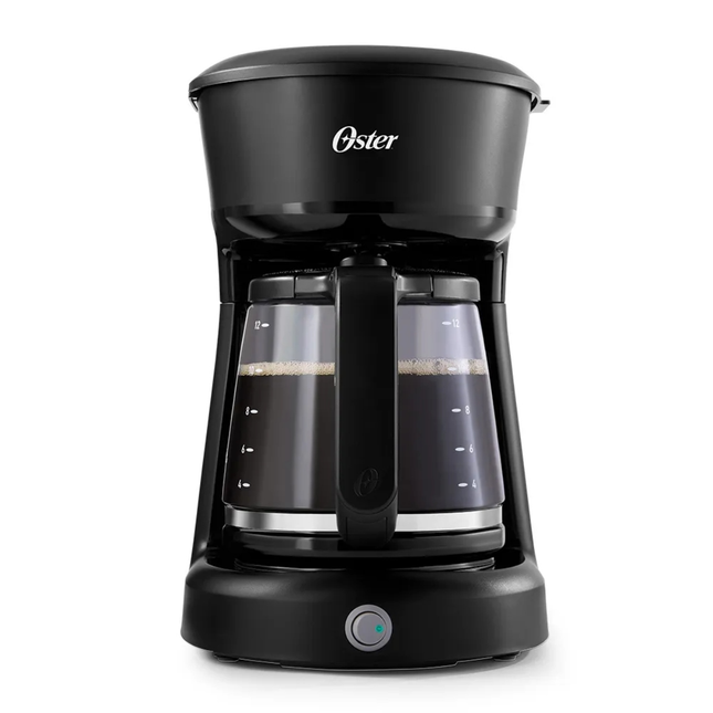 Cafetera OSTER BVSTDCS12BN/2183235 ANALOGA 12 TZ JARRA VIDRIO