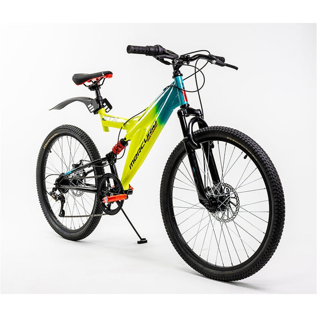 Bicicleta Mercurio Ds Ztx R24'' 21v Lima-Azul Lima M