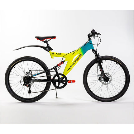 Bicicleta Mercurio Ds Ztx R24'' 21v Lima-Azul Lima M
