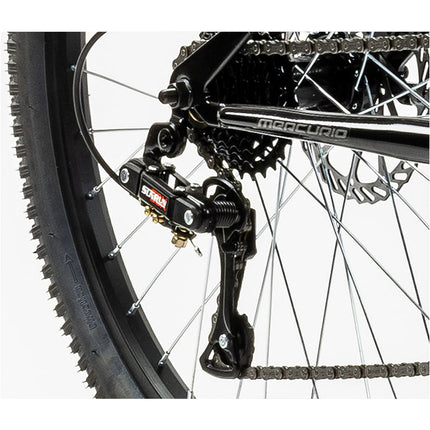 Bicicleta Mercurio Ds Ztx R24'' 21v Lima-Azul Lima M