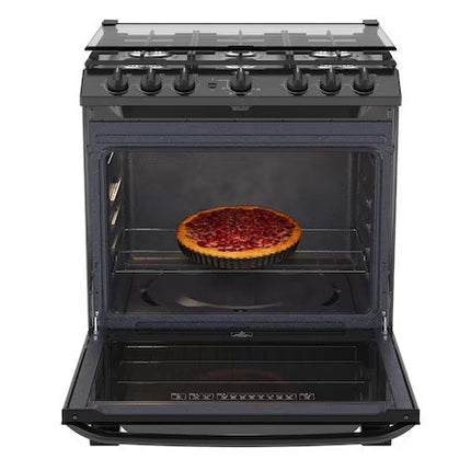 Estufa Mabe de Piso EMH7602JBS0 30" con 6 Quemadores de Gas