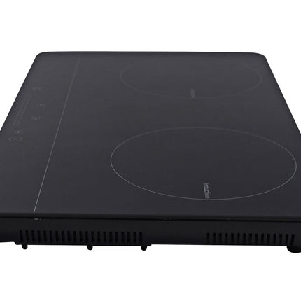 Parrilla de inducción 2Q-IN con cubierta de cristal templado color negro