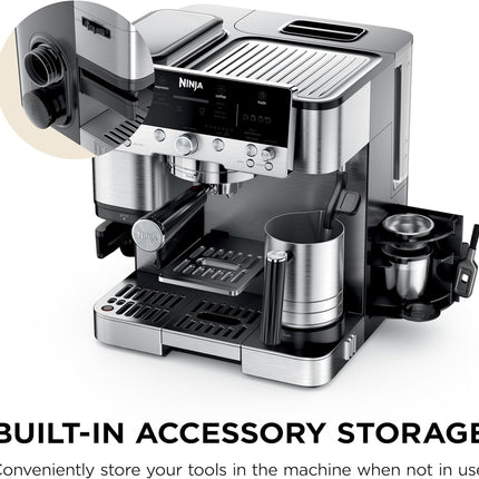 Cafetera de Espresso y Cold Brew Ninja ES601 Luxe Café Premier Series