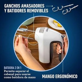 Batidora de mano y pedestal Oster® FPSTHS3610 acción giratoria única